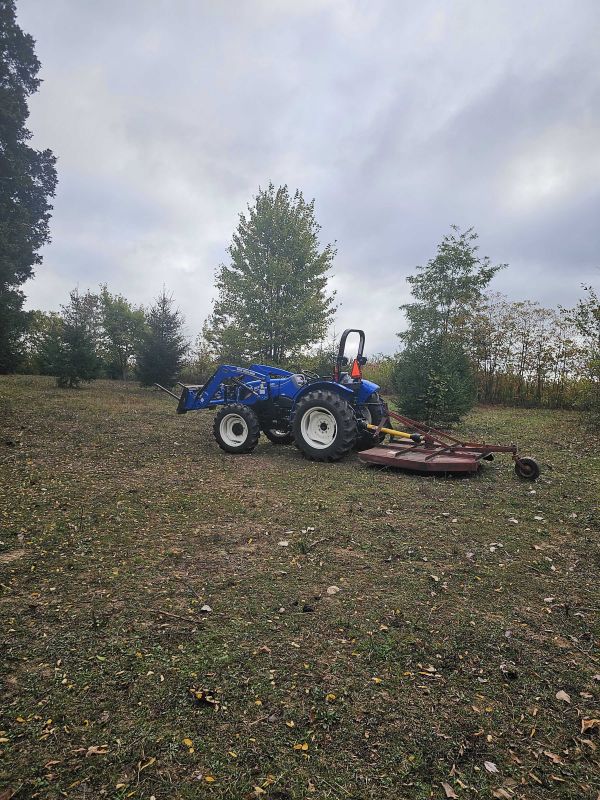 Mowing in Difficult Terrain