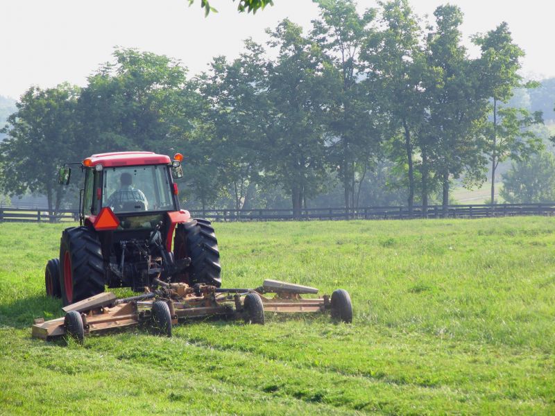 Equipment Ready for Mowing